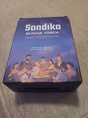 Blue Butane Torch - Portable Kitchen Torch